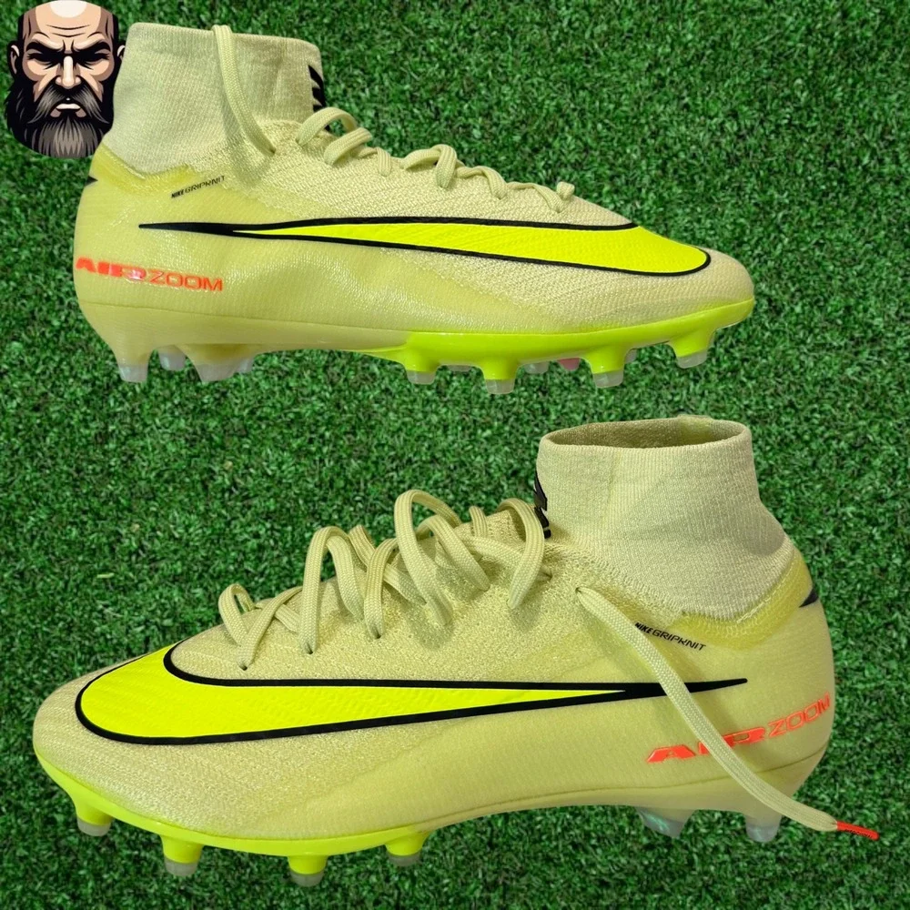 Nike Zoom Mercurial Superfly 10 Elite AG-Pro Soccer Cleats FQ8339-300 Men Size 6